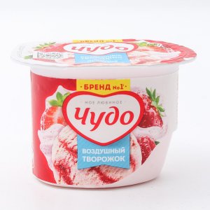 Десерт творожный Чудо Творожок Ягодное мороженое 5.8% пл/ст 85г
