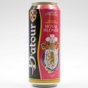 Пиво Датур Ройал Блонд светлое фильтрованное пастеризованное 6.2% ж/б 0,5л