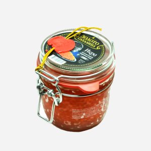 Икра Золото Сахалина лососевая отборная Кета ст/б 200г