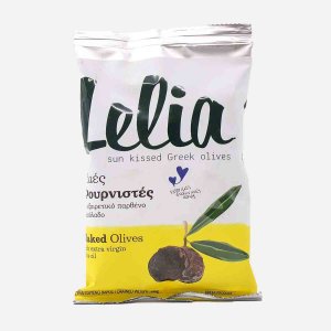 Оливки Лелия Фурнистес сушеные в оливковом масле с/к пл/пак 275г