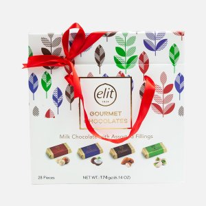 Набор конфет Элит Гурме Ассорти молоч шоколада с начинками 174г