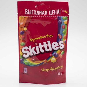 Драже Скиттелс Фруктовый вкус пл/уп 70г