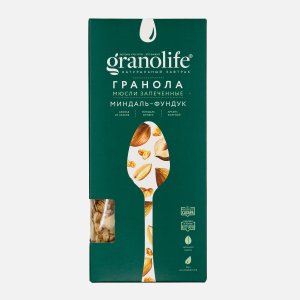 Гранола Гранолайф Миндаль и фундук к/к 200г