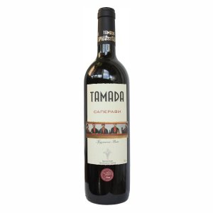 Вино Тамада Саперави выдержанное сортовое красное сухое 8.5-13.5% ст/б 0,75л