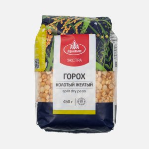 Горох Агро-Альянс Экстра колотый желтый 450г