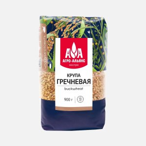 Крупа Агро-Альянс Экстра Гречневая 900г