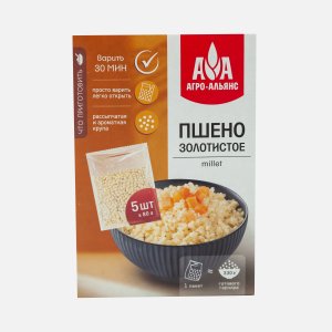 Пшено Агро-Альянс Экстра 5пак*80г