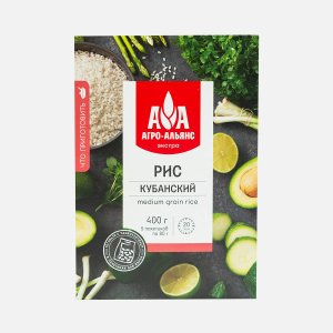 Рис Агро-Альянс Экстра кубанский 5пак*80г