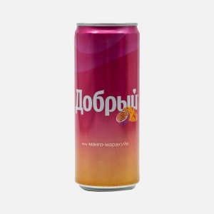 Напиток Добрый Манго-Маракуйя газ ж/б 0,33л