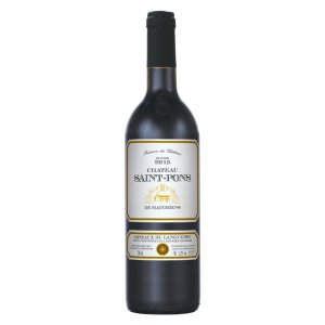 Вино Шато Сен-Понс де Мошьен Кото дю Лангедок ординарное красное сухое 7.5-13.5% с/б 0,75