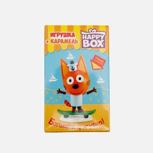 Набор Хэппи Бокс Три кота Карамель с игрушкой к/к 30г