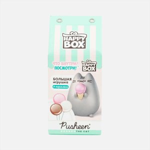 Набор Хэппи Бокс Пушен Карамель с игрушкой к/к 30г