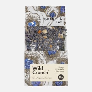 Гранола Вайлд Кранч Манго/маракуйя +клетчатка 260г