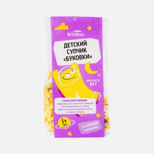 Супчик Вкусвилл Буковки детский 80г