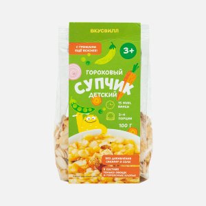 Супчик Вкусвилл Гороховый детский 100г
