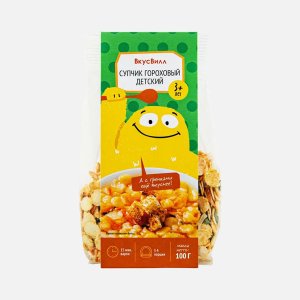 Супчик Вкусвилл Гороховый детский 100г