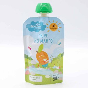 Пюре Вкусвилл из манго 90г