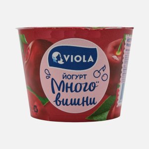 Йогурт Виола Вери Берри с вишней 2.6% пл/ст 180г