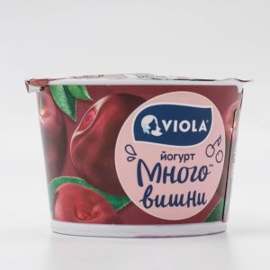 Йогурт Виола Вери Берри с вишней 2.6% пл/ст 180г