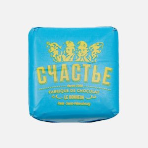 Конфеты Счастье пралине с кокосом в молочном шоколаде 50г