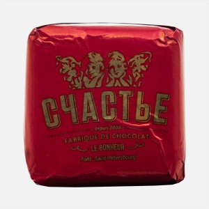 Конфеты Счастье пралине с вишней лепестками миндаля/ликером 50г