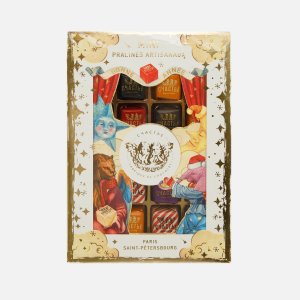 Конфеты Счастье Коллекция мини-пралине 20шт в гор шок 170г