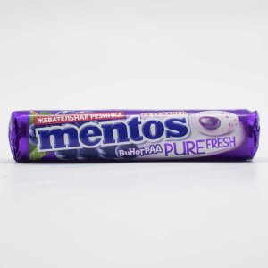 Жевательная резинка Ментос Пьюр Фреш Виноград 15,5г