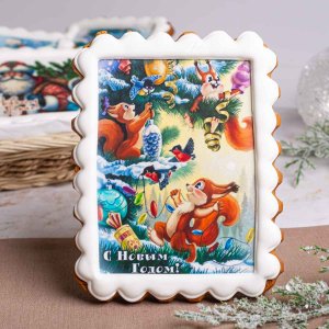 Пряник Праздничный к чаю вес