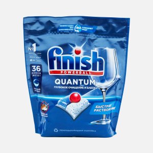 Средство Финиш Все в 1 д/посуд машин пл/уп 36шт