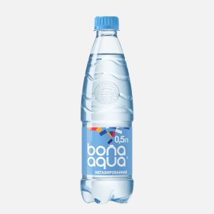 Вода БонаАква питьевая негазированная пэт 0,5л