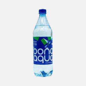 Вода БонаАква питьевая газированная пэт 1л
