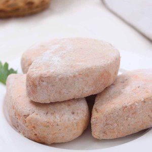 Котлеты рыбные из семги и судака замороженные п/ф 400г