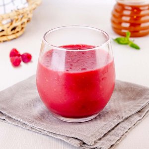 Кисель овсяный на меду с малиной вес