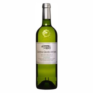 Вино Шато Гранд Антуан Совиньон Бордо сортовое ординарное белое сухое 12% ст/б 0,75л