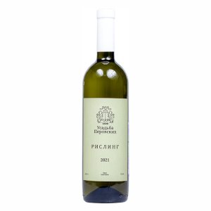 Вино Усадьба Перовских Рислинг белое сухое 12-14% ст/б 0,75л