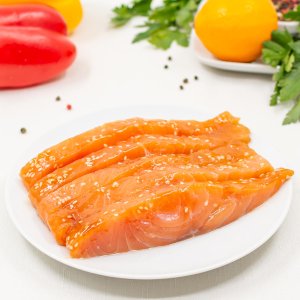 Рыбка Нежность под соусом терияки из лосося вес