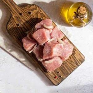 Шашлык классический из свиного окорока п/ф вес