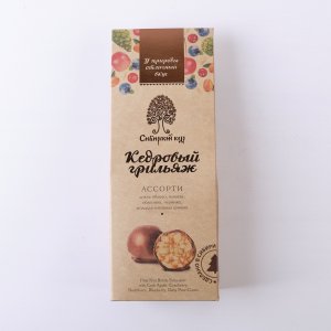 Конфеты Сибирский кедр Кедровый грильяж ассорти 70г