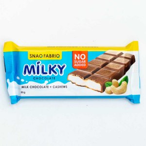 Шоколад Снэк Фабрик с молочно-ореховой пастой молочный 55г