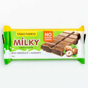 Шоколад Снэк Фабрик с шоколадно-ореховой пастой молочный 55г