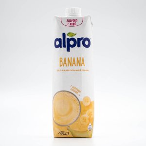 Напиток Алпро Банан с соей обогащенный кальцием т/п 1л