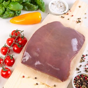 Печень говяжья п/ф вес 