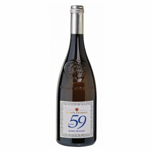 Вино Монте Чиконья Гарда Рислинг сортовое ординарное белое сухое 11.5% ст/б 0,75л