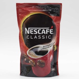 Кофе Нескафе Классик растворимый с добавлением молотого м/у 130г