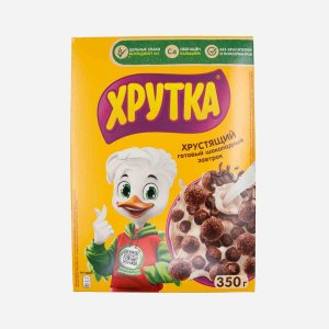 Завтрак Хрутка шоколадный к/к 350г
