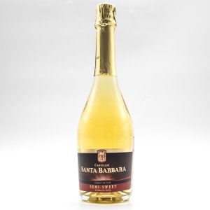 Вино игристое Кастильо Санта Барбара белое полусладкое 10.5% ст/б 0,75л