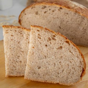 Хлеб пшеничный на ржаной закваске вес