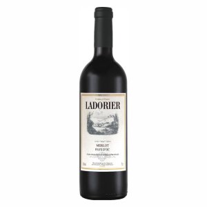 Вино Ладорье Мерло сортовое ординарное красное сухое 7.5-13.5% ст/б 0,75л