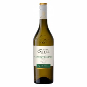 Вино Мэзон Кастель Гевюрцтраминер Пэи д’Ок сортовое ординарное белое полусухое 7.5-12% 0,75