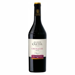 Вино Мэзон Кастель Гренаш Пэи д’Ок сортовое ординарное красное полусладкое 7.5-12% ст/б 0,75